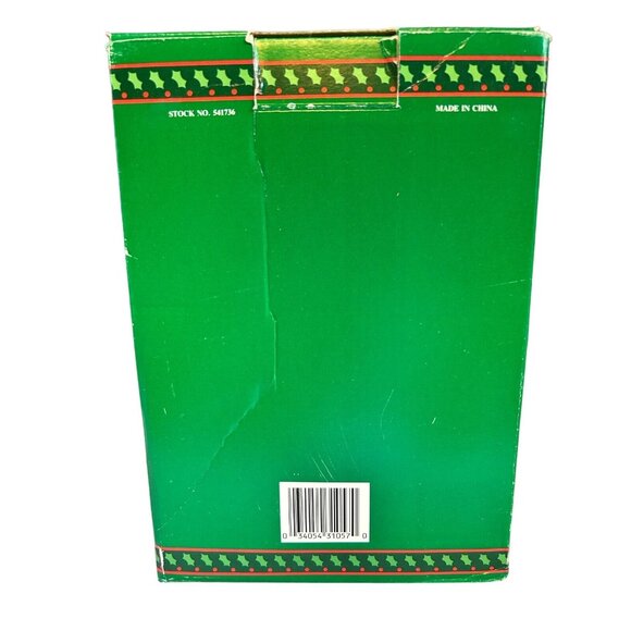 House of Lloyd Flossie Rabbit Figurine 1993 Porcelain Face w/ Box Christmas Vtg - Picture 3 of 16